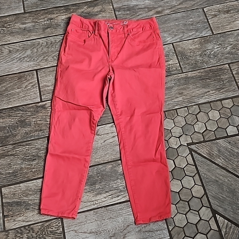 Seven jeans high rise skinny crop size 12